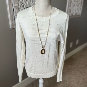 Beautiful, romantic light sweater
